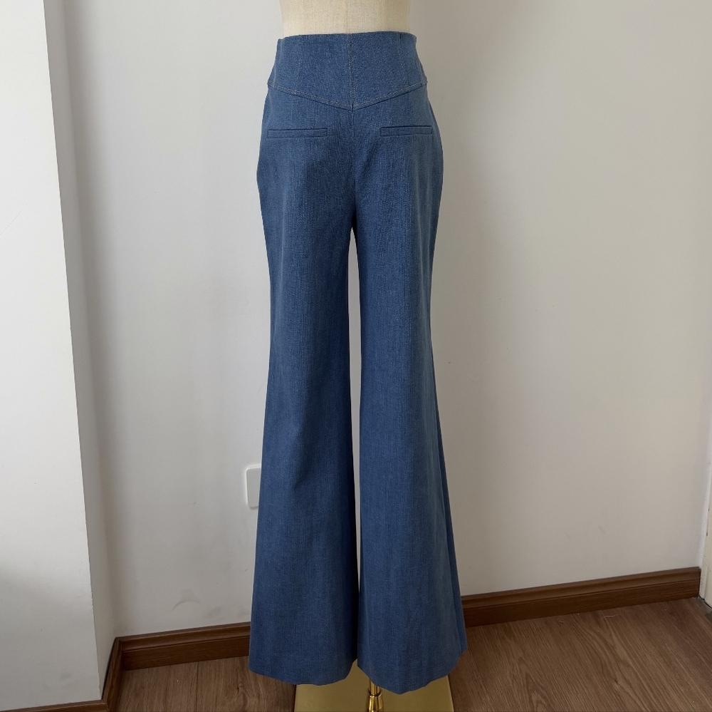 Veronica Beard Frenkle Denim Pant - Picture 11 of 16